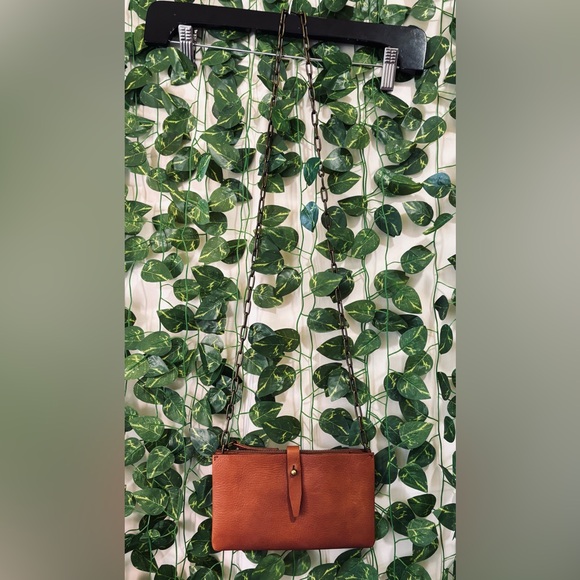 Madewell Tan Leather Clutch - Picture 4 of 6